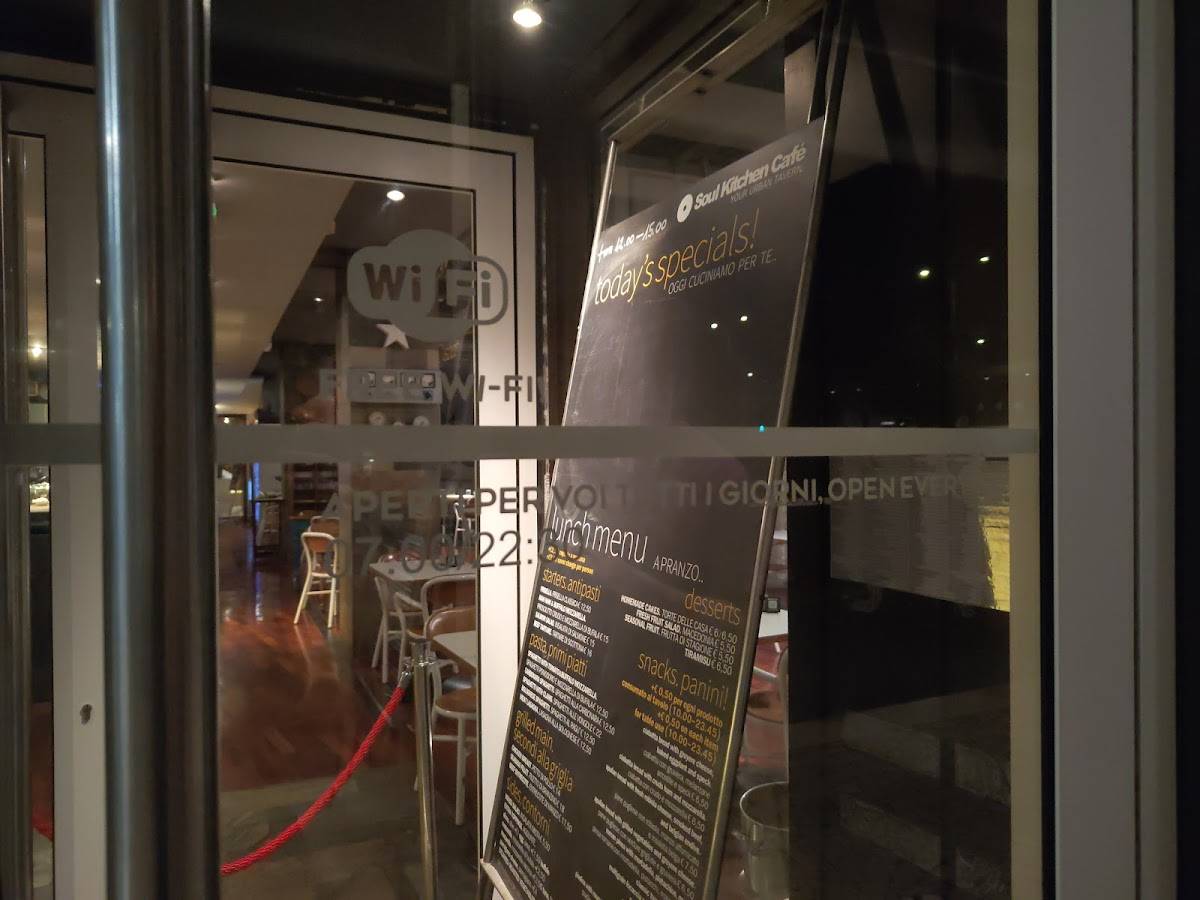 Menu di Soul Kitchen Restaurant 