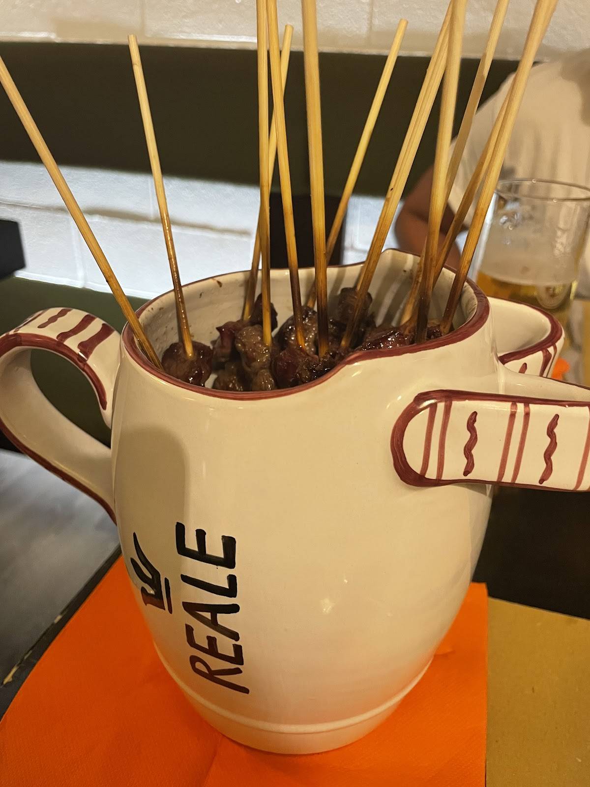 Menu di Braceria Reale 