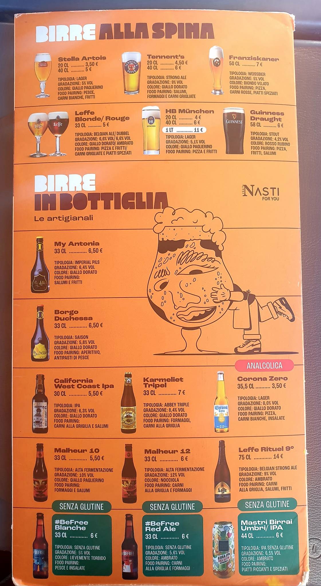 Menu di Rusticotto 