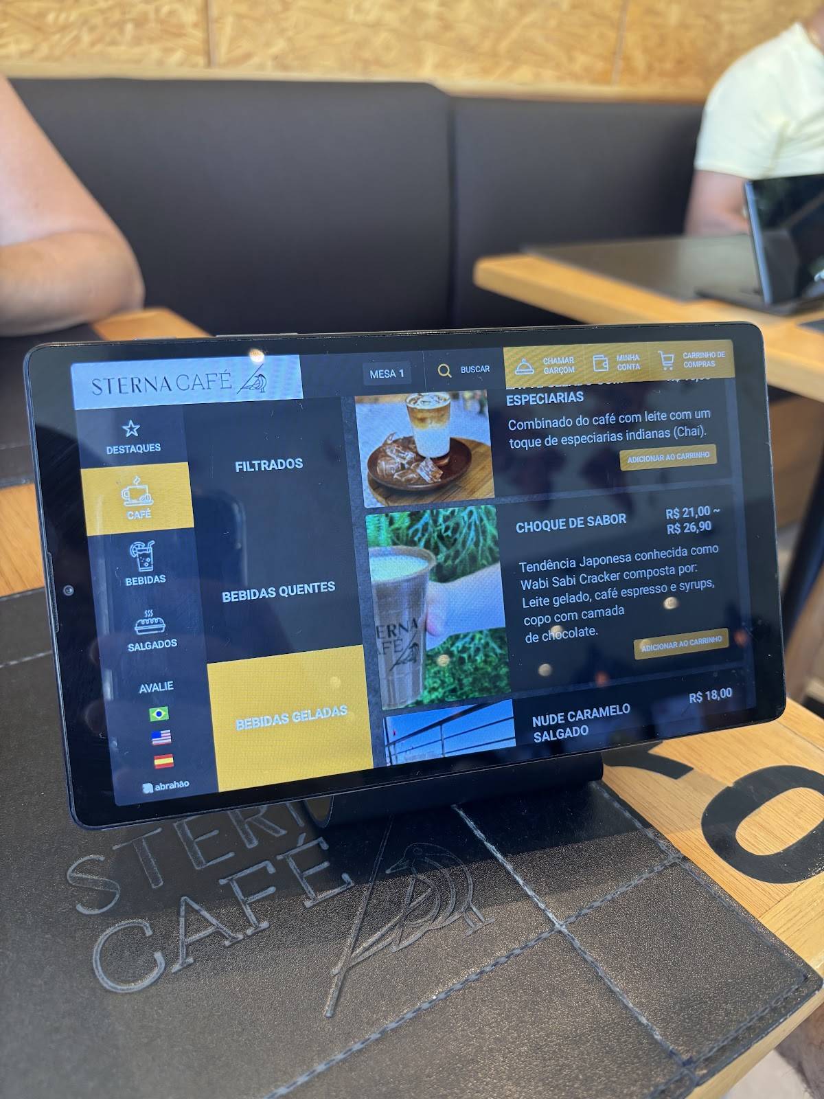 Sterna Café cardápio