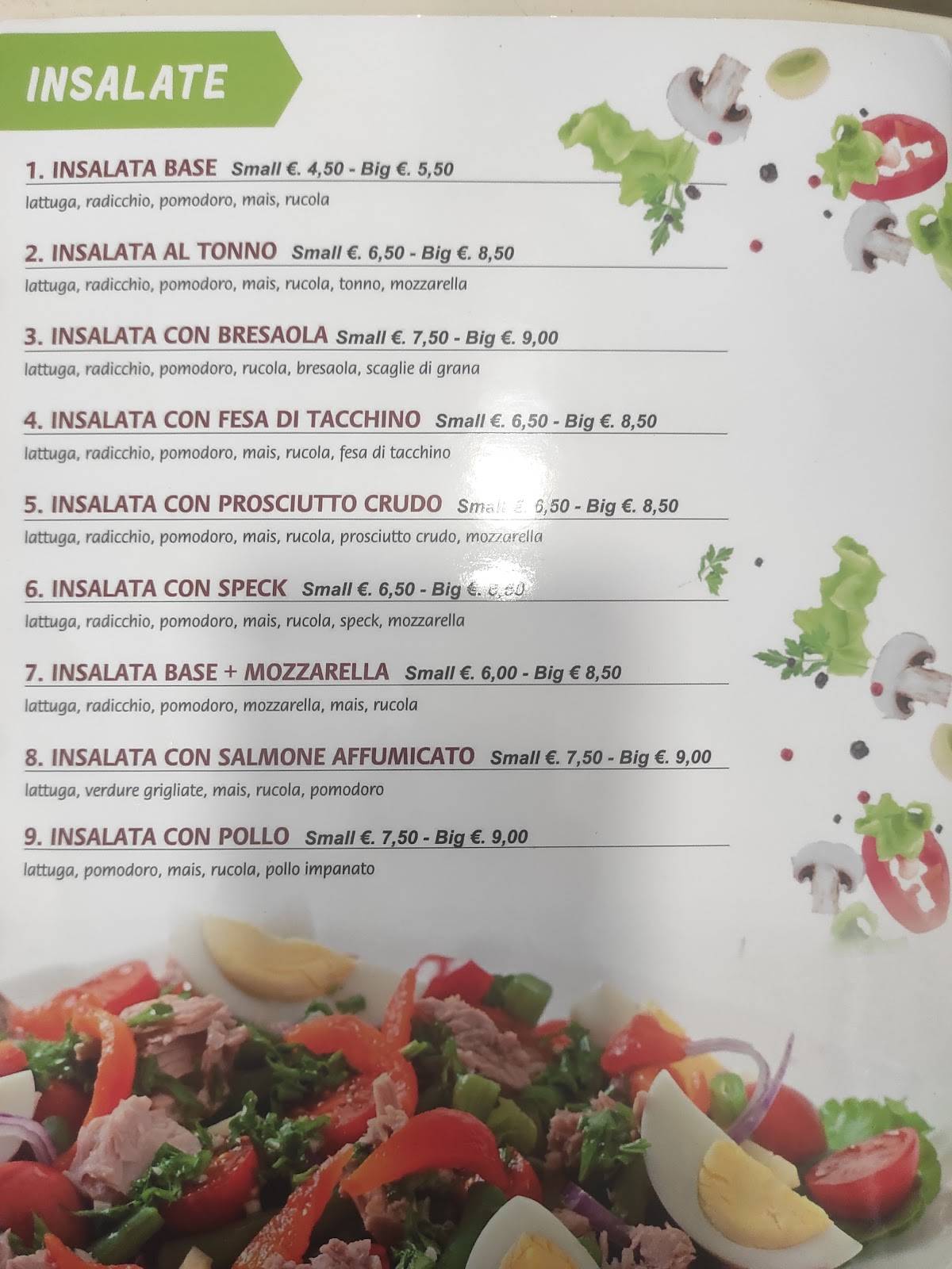 Menu di Stuzzikosa 