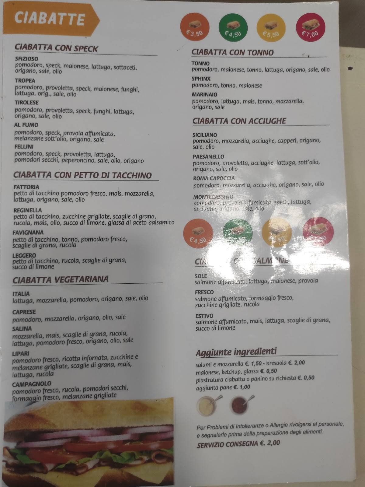 Menu di Stuzzikosa 