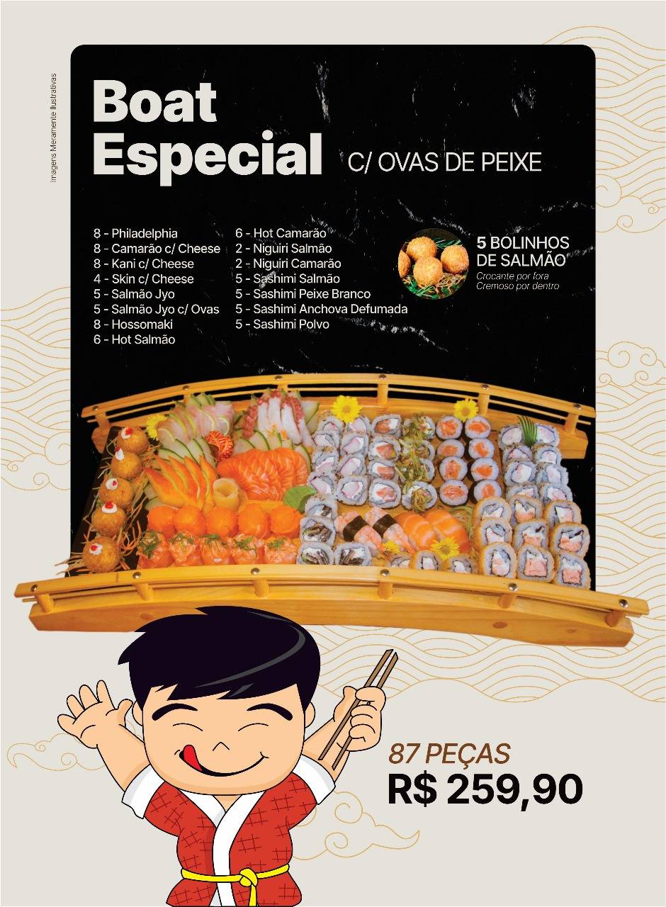 Sushi Mania São Sebastião cardápio