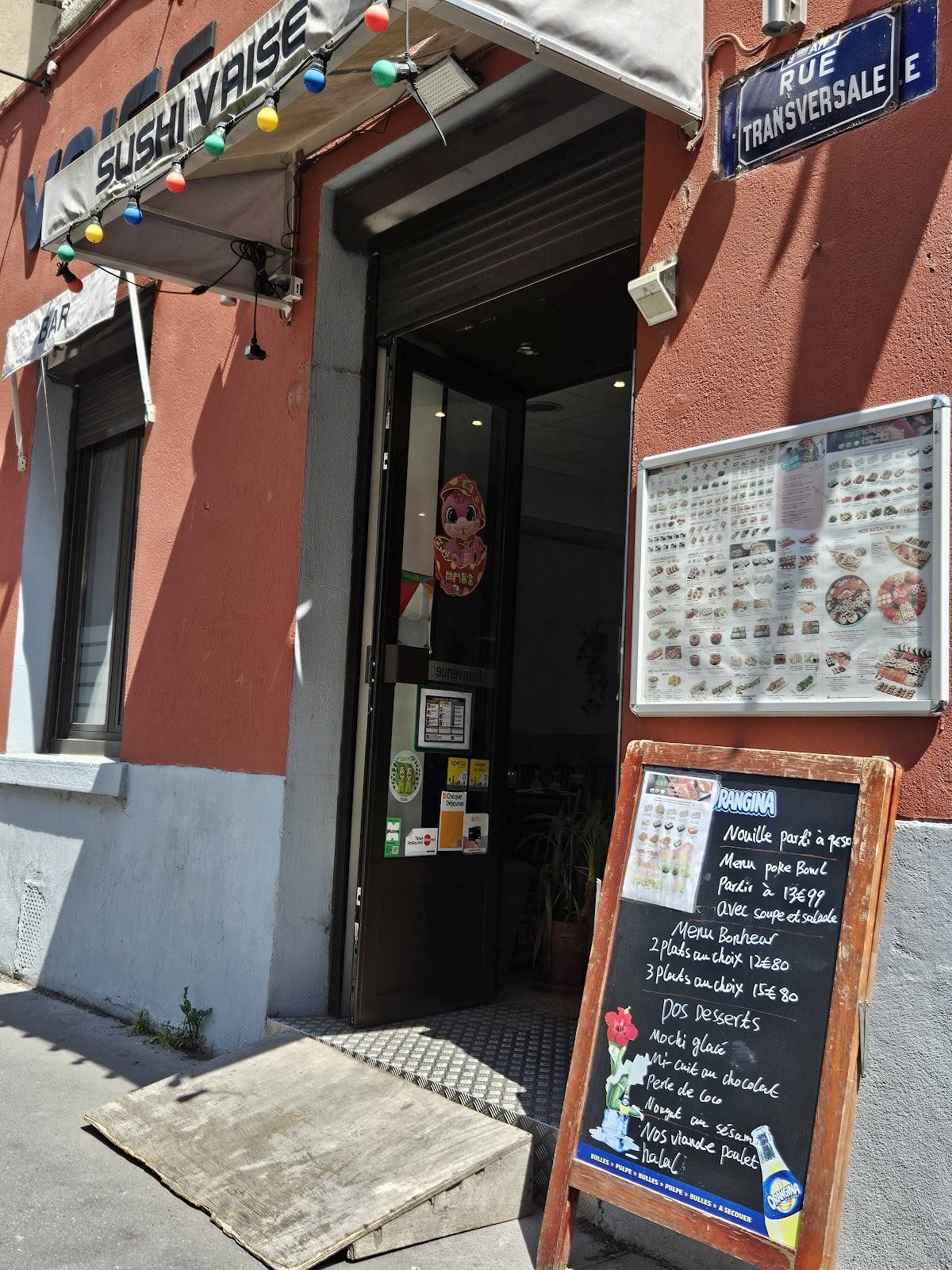 Menu de Sushi Vaise