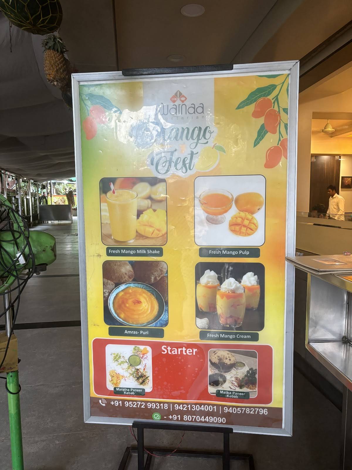 Swarnaa Vegetarian - Warje menu