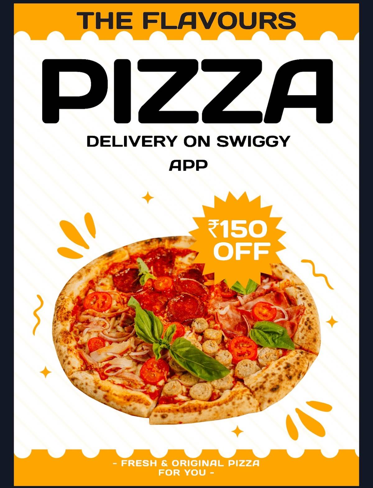 THE FLAVOURS menu