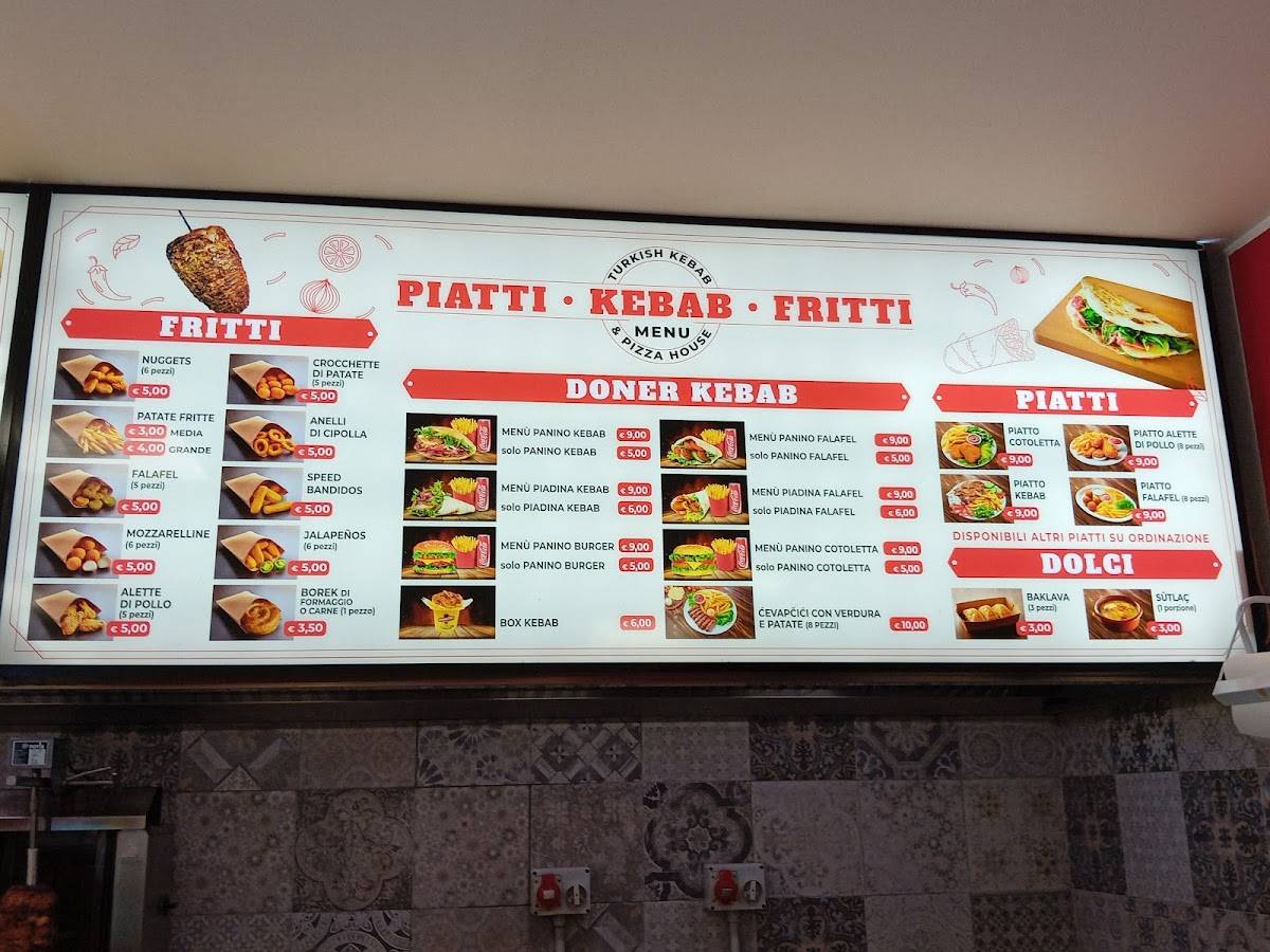 Menu di TURKISH KEBAP PİZZA HOUSE 