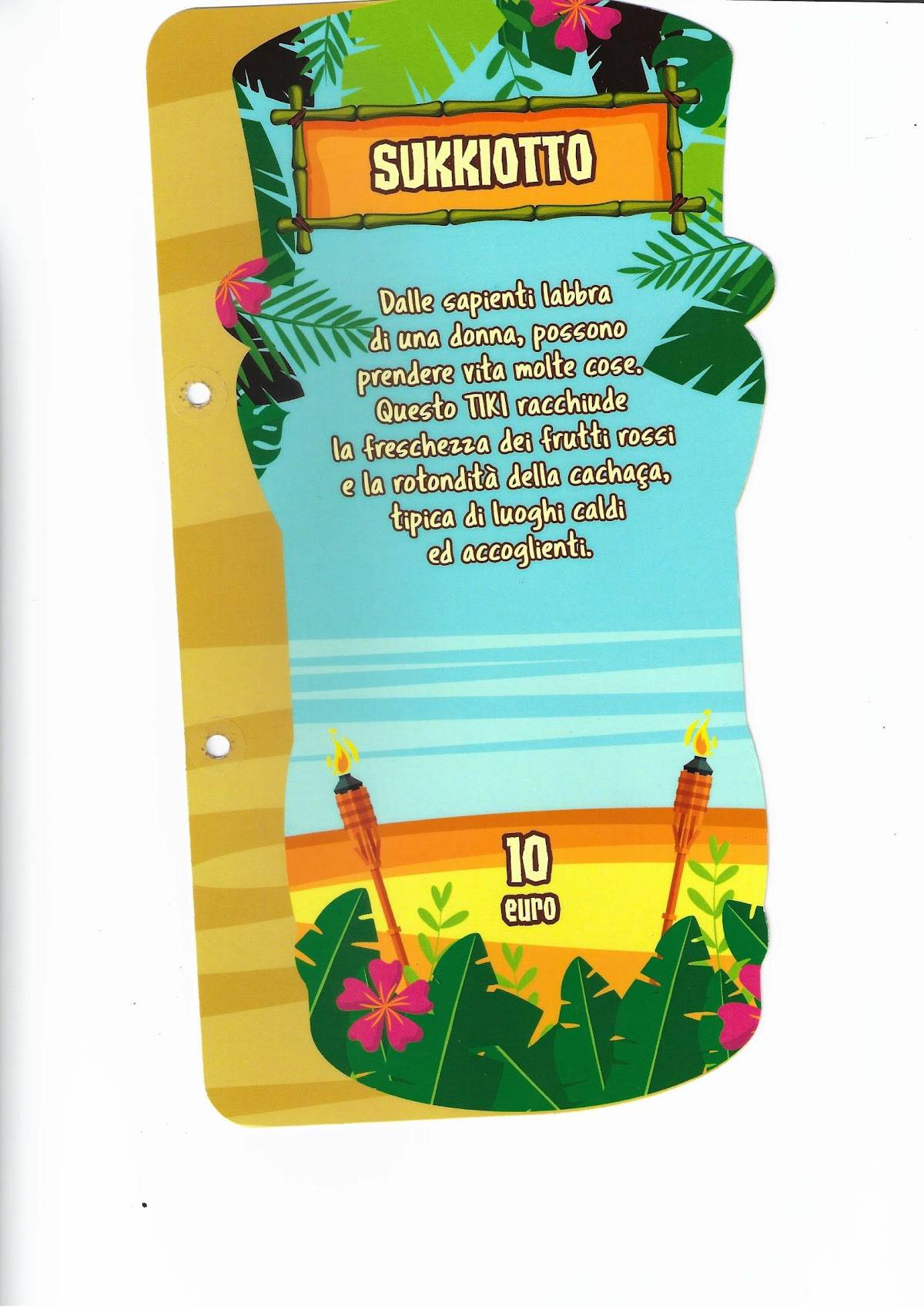 Menu di Te Capì Cocktail bar?! 