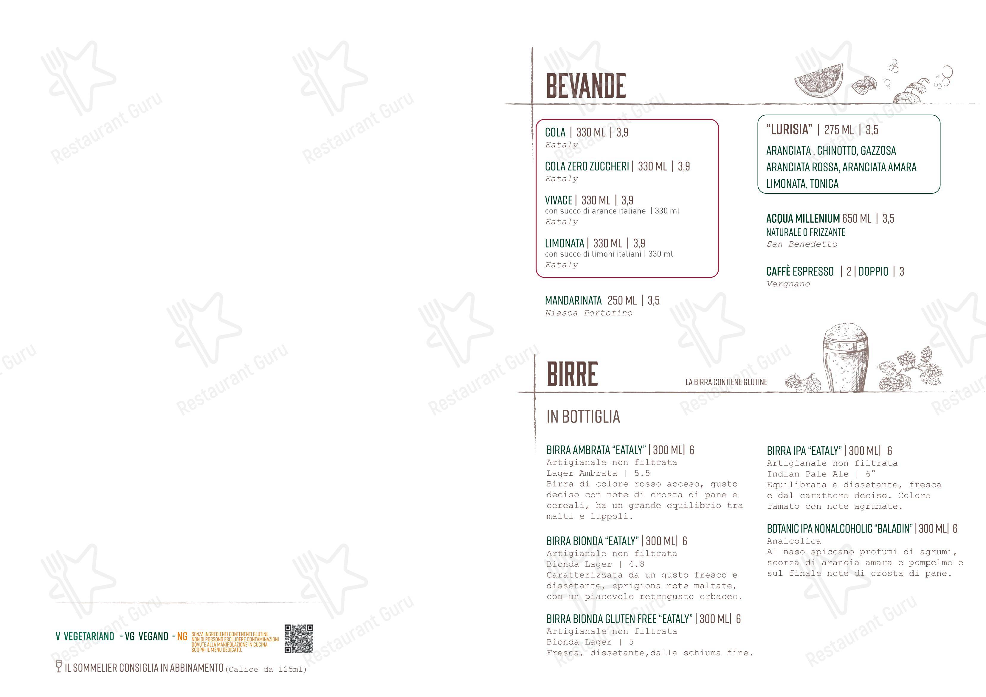 Menu per Terra in Roma