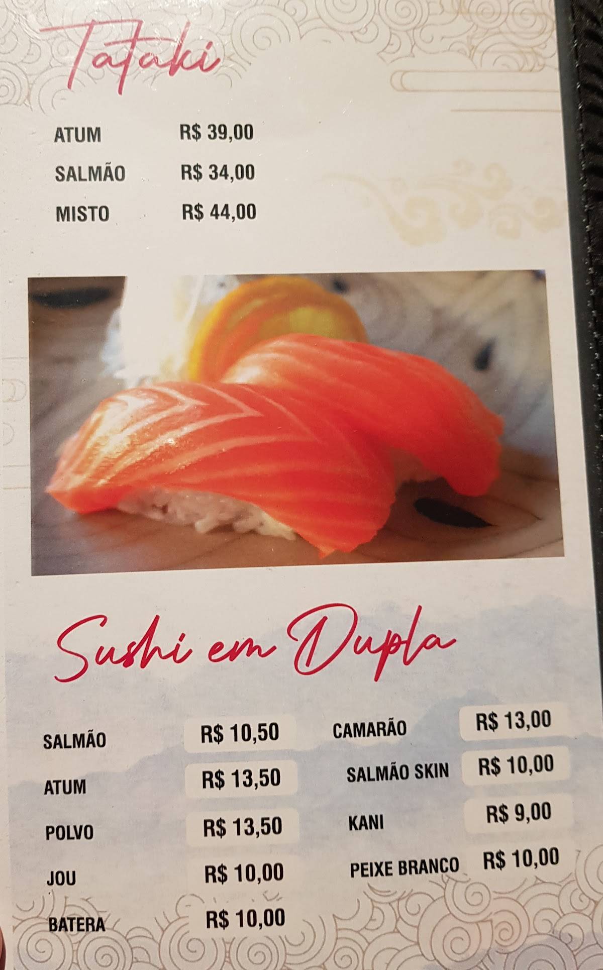 Terumi Sushi Ribeirão Pires cardápio