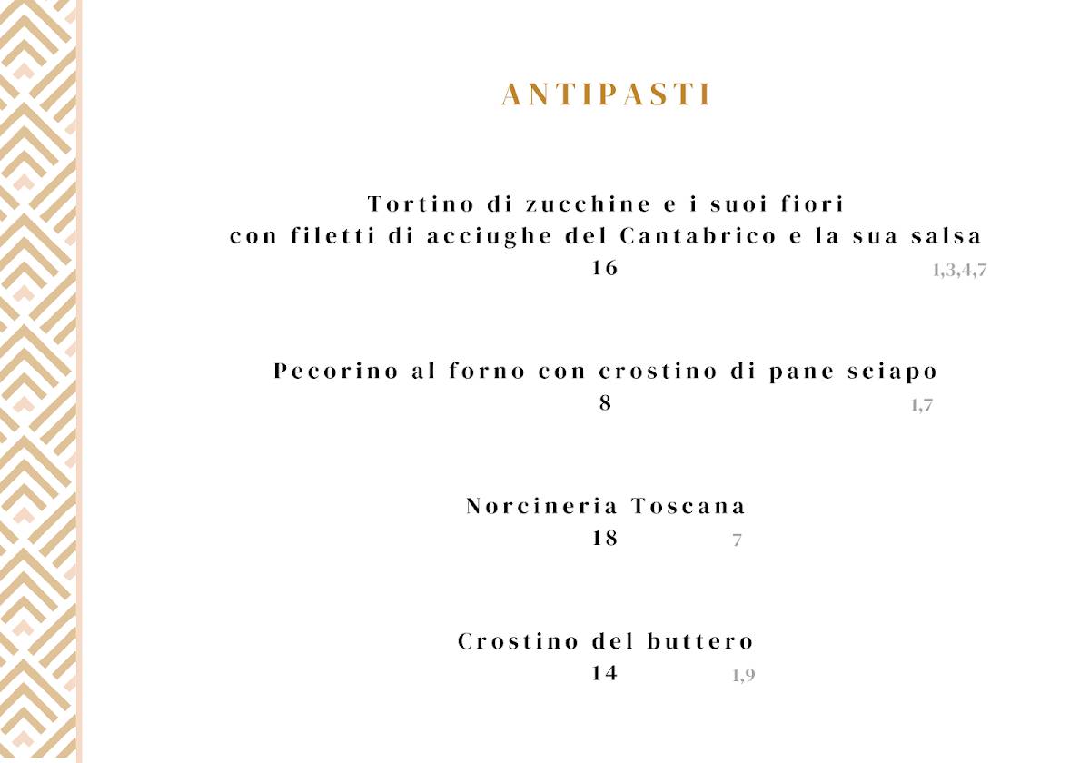 Menu di The Boat by Gregory's 