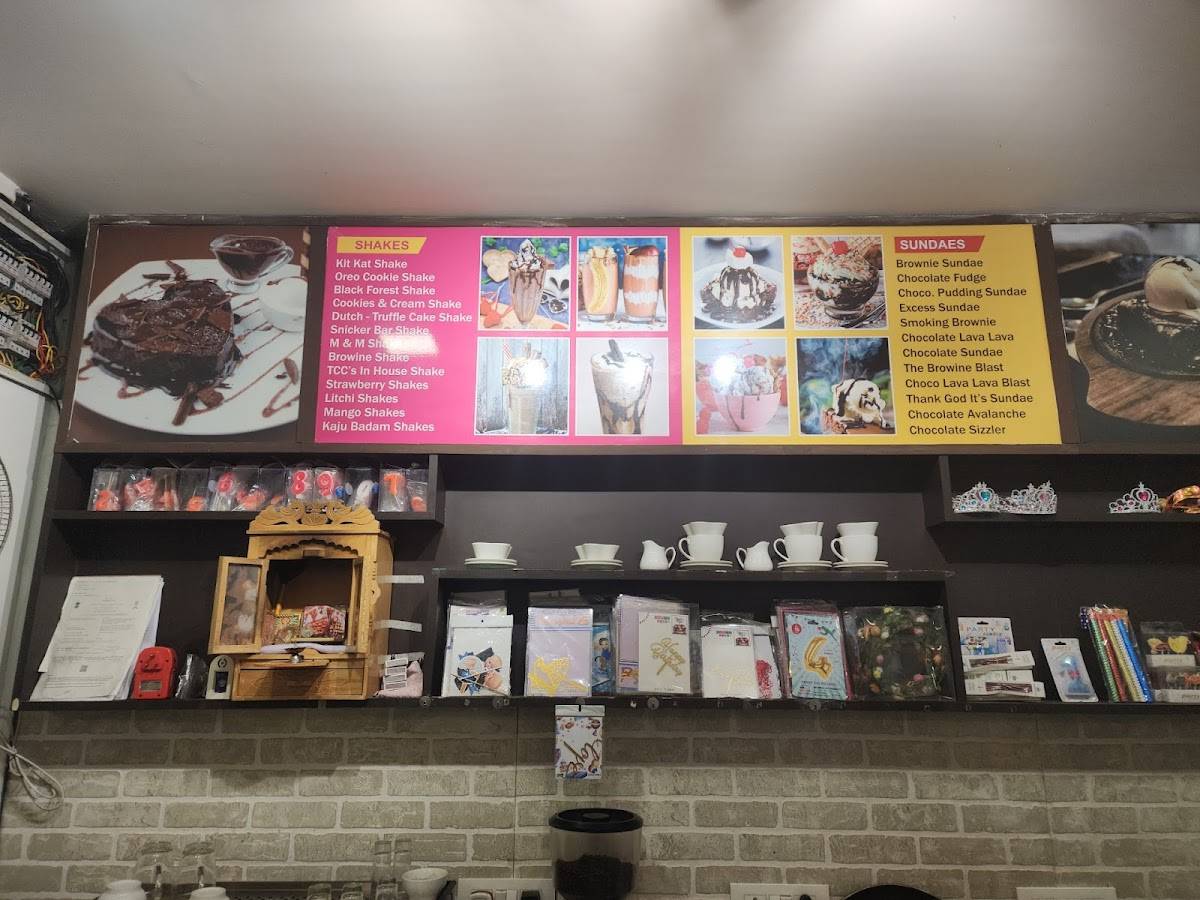 The Cake Cafe -Best cakes & Dessert shop vasna, gotri menu