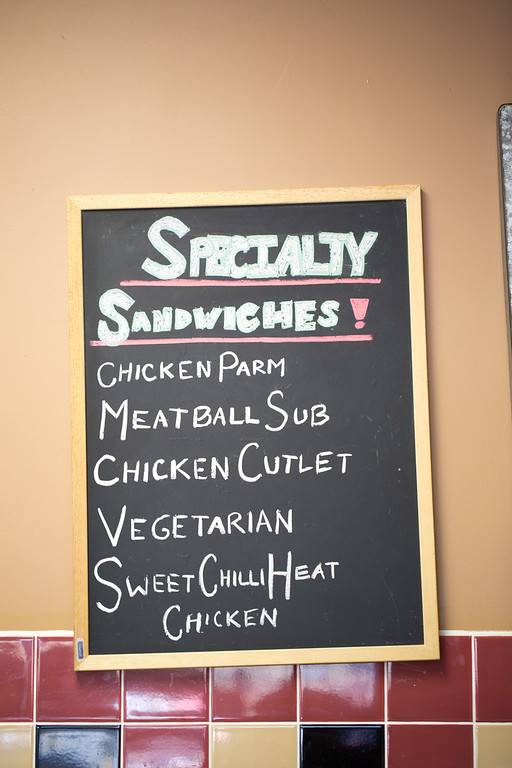 Menu at The Cutting Board Deli Tecumseh, Windsor