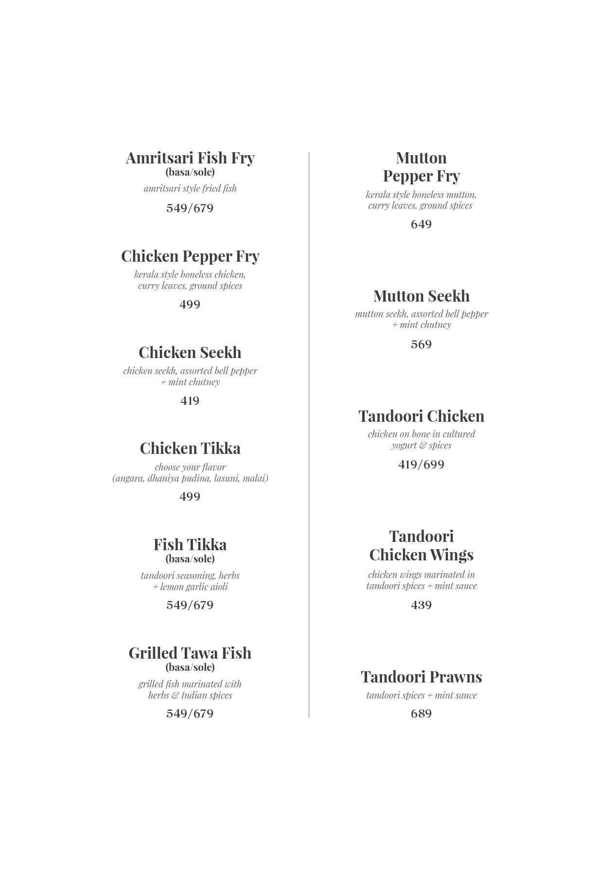 The Great Bear Kitchen & Microbrewery menu