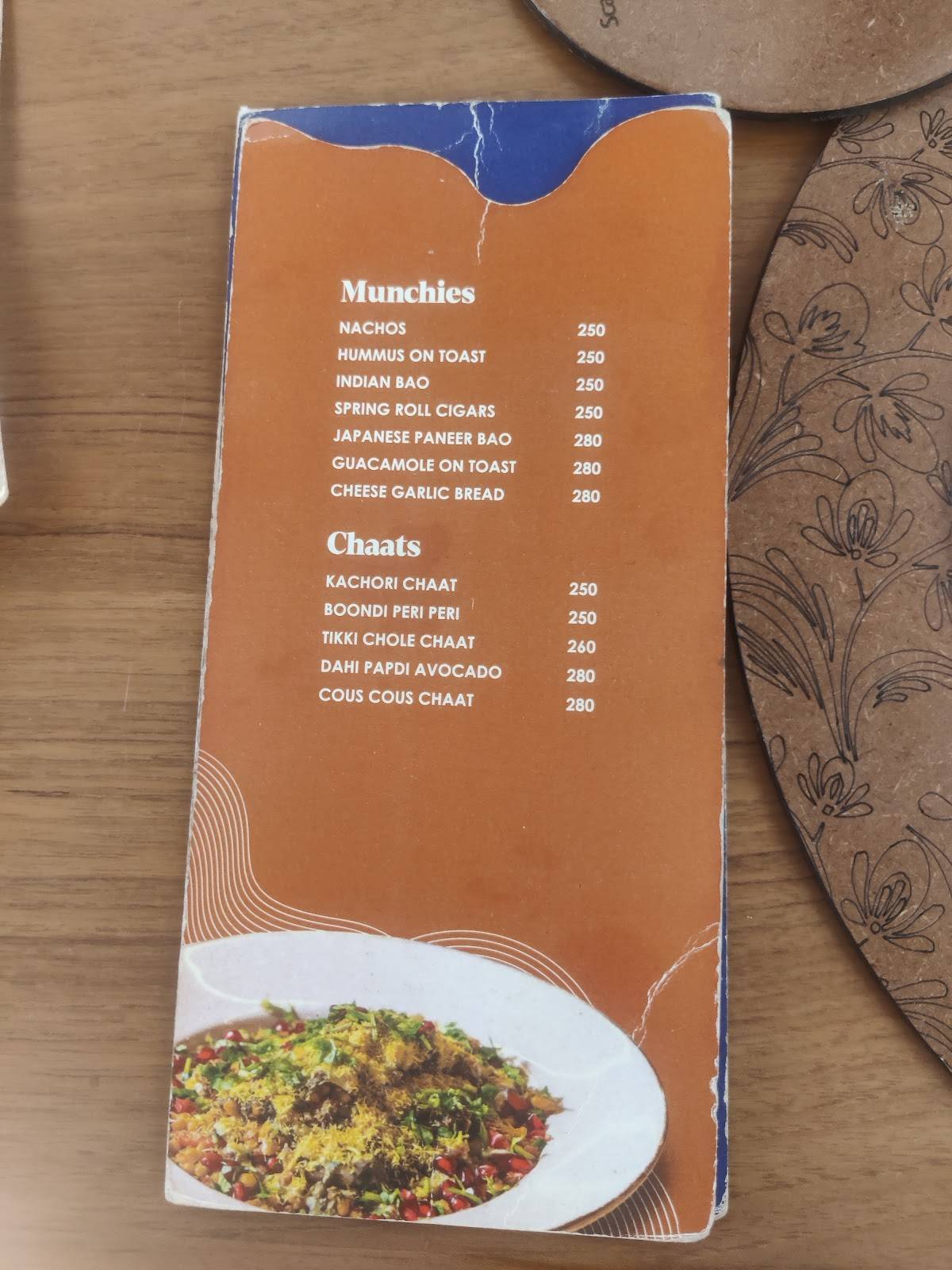 The Lifafa Cafe & Restro menu