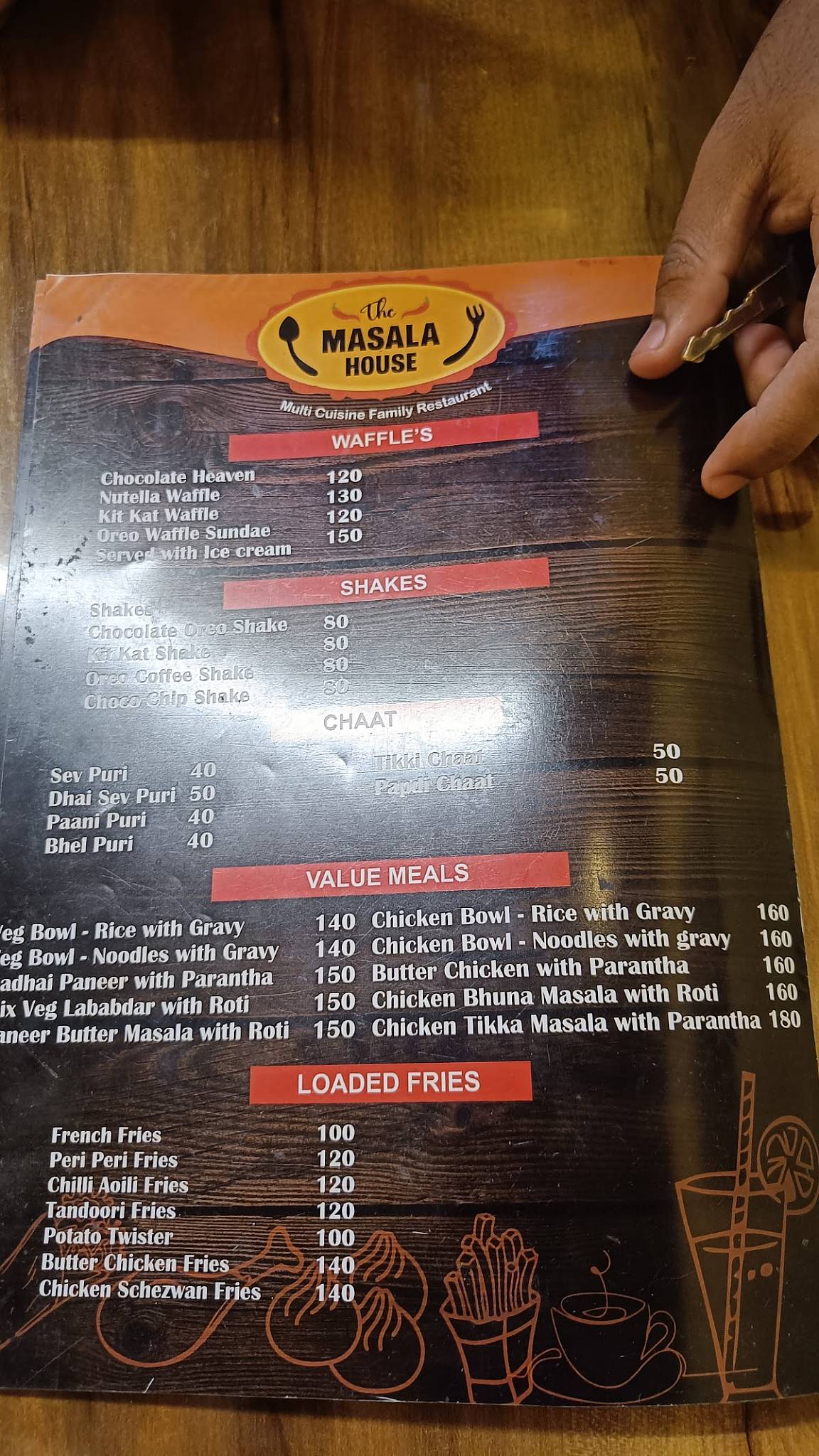 The Masala House-Marcela menu