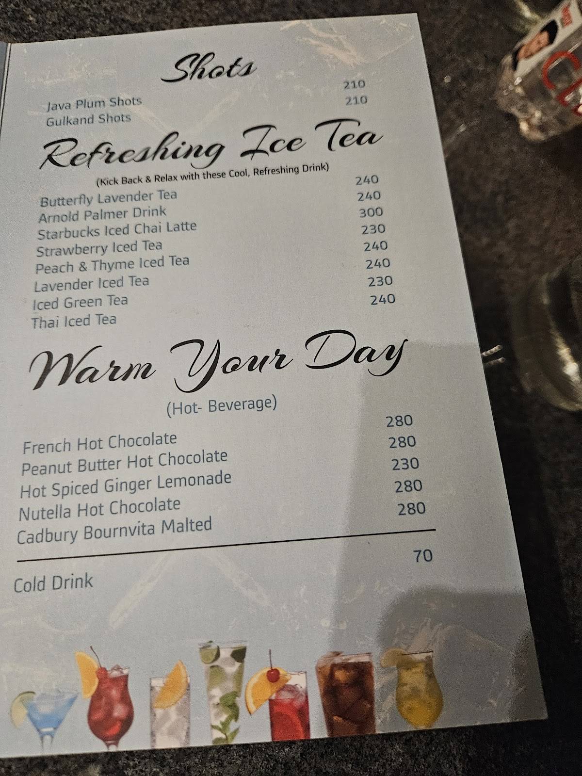 The Pattern - Restro menu