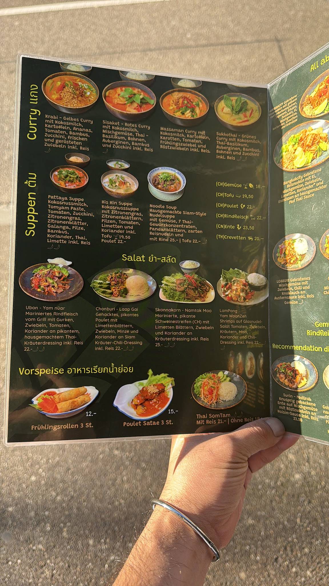 Menu di The Siam Delicious 