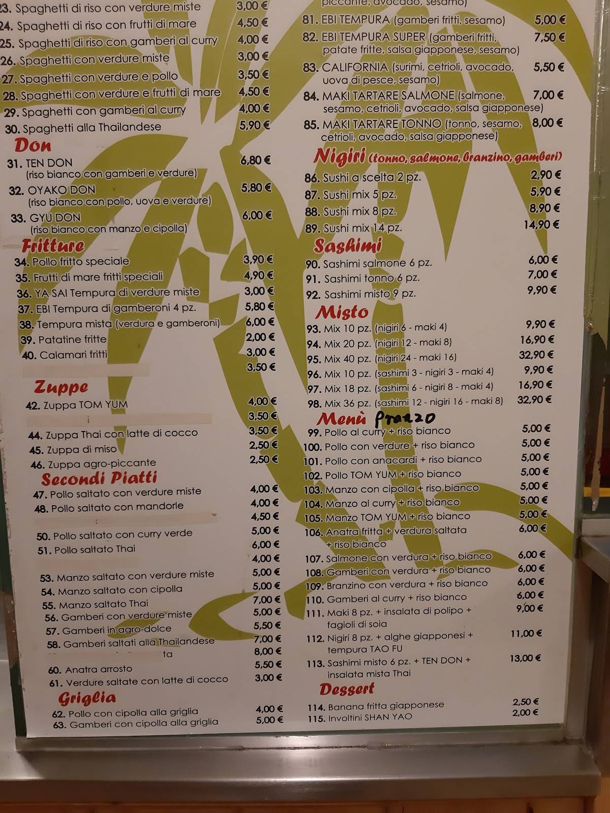 Menu di Ting Ting 