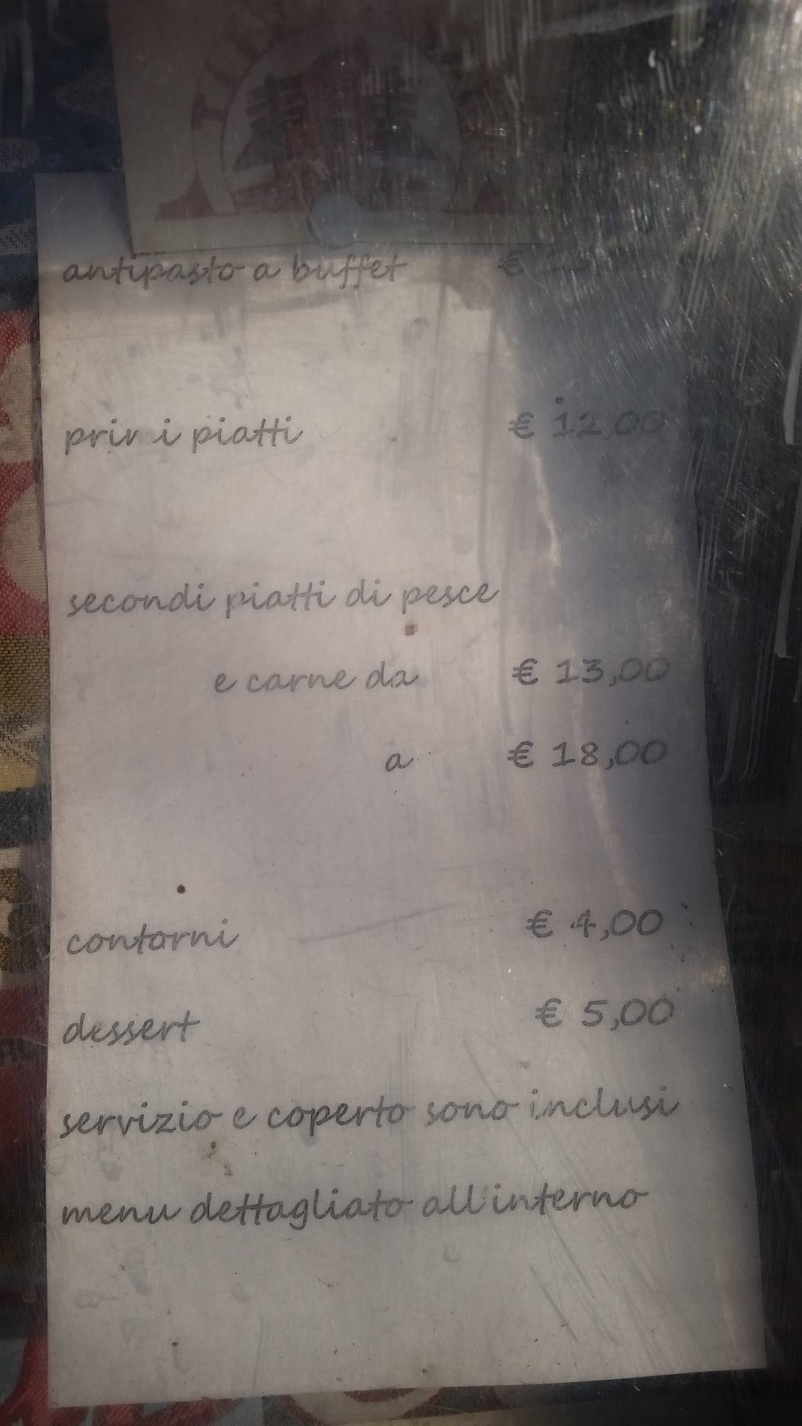 Menu di Tipamasaro Ristorante Bar 