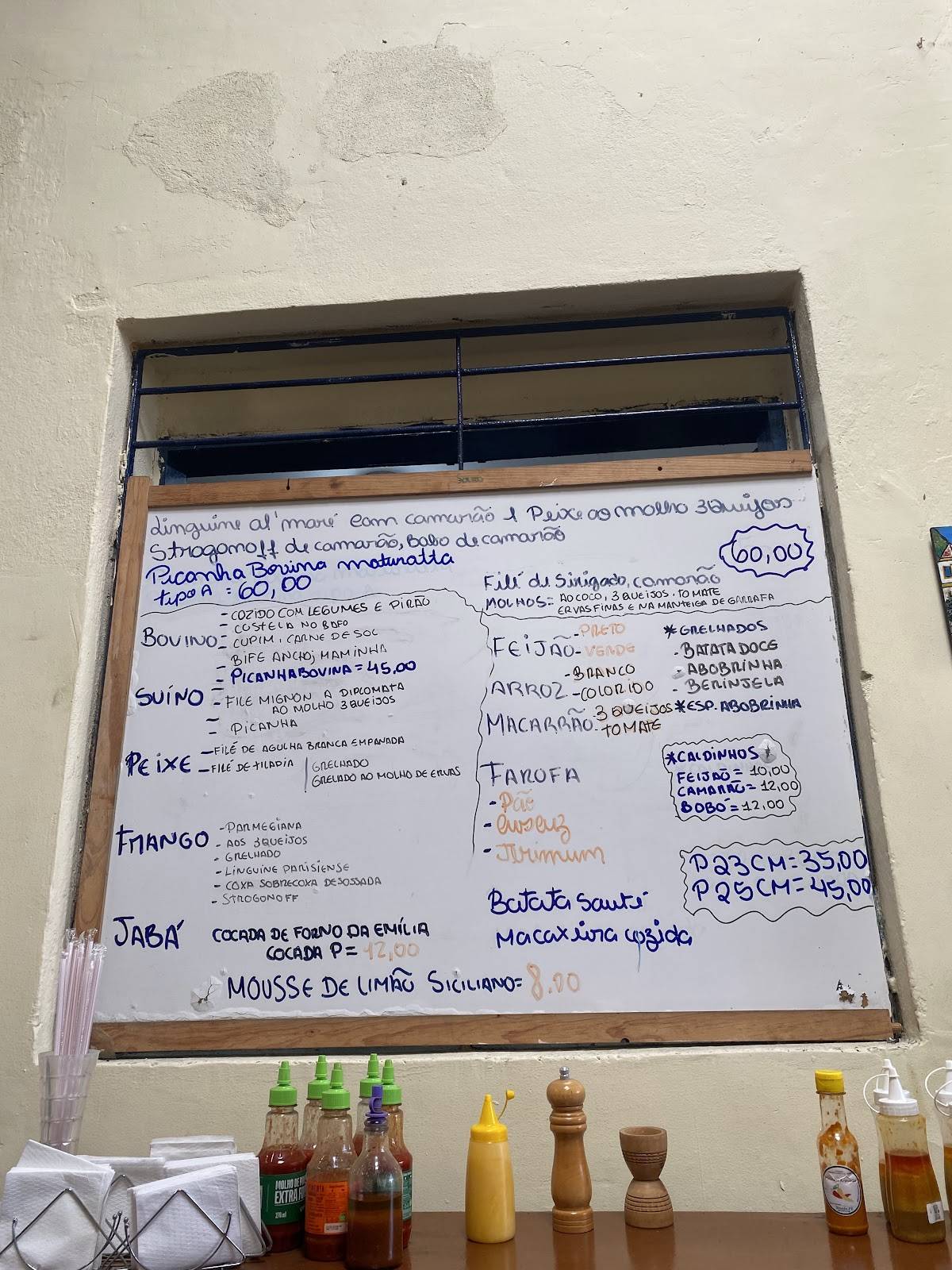 Tô Em Casa cardápio