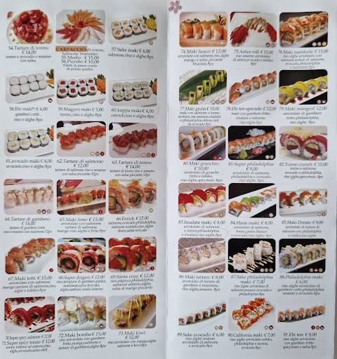Menu di Torri Sushi Ristorante Giapponese 