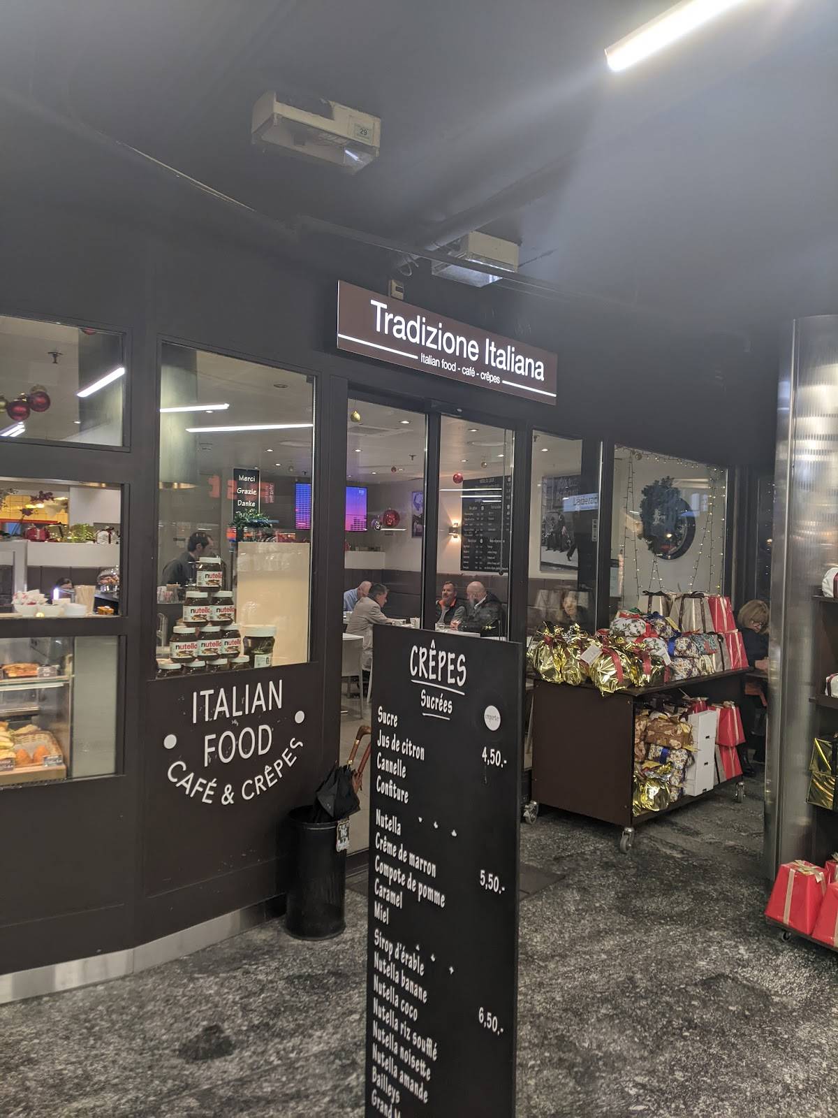 Menu di Tradizione Italiana 