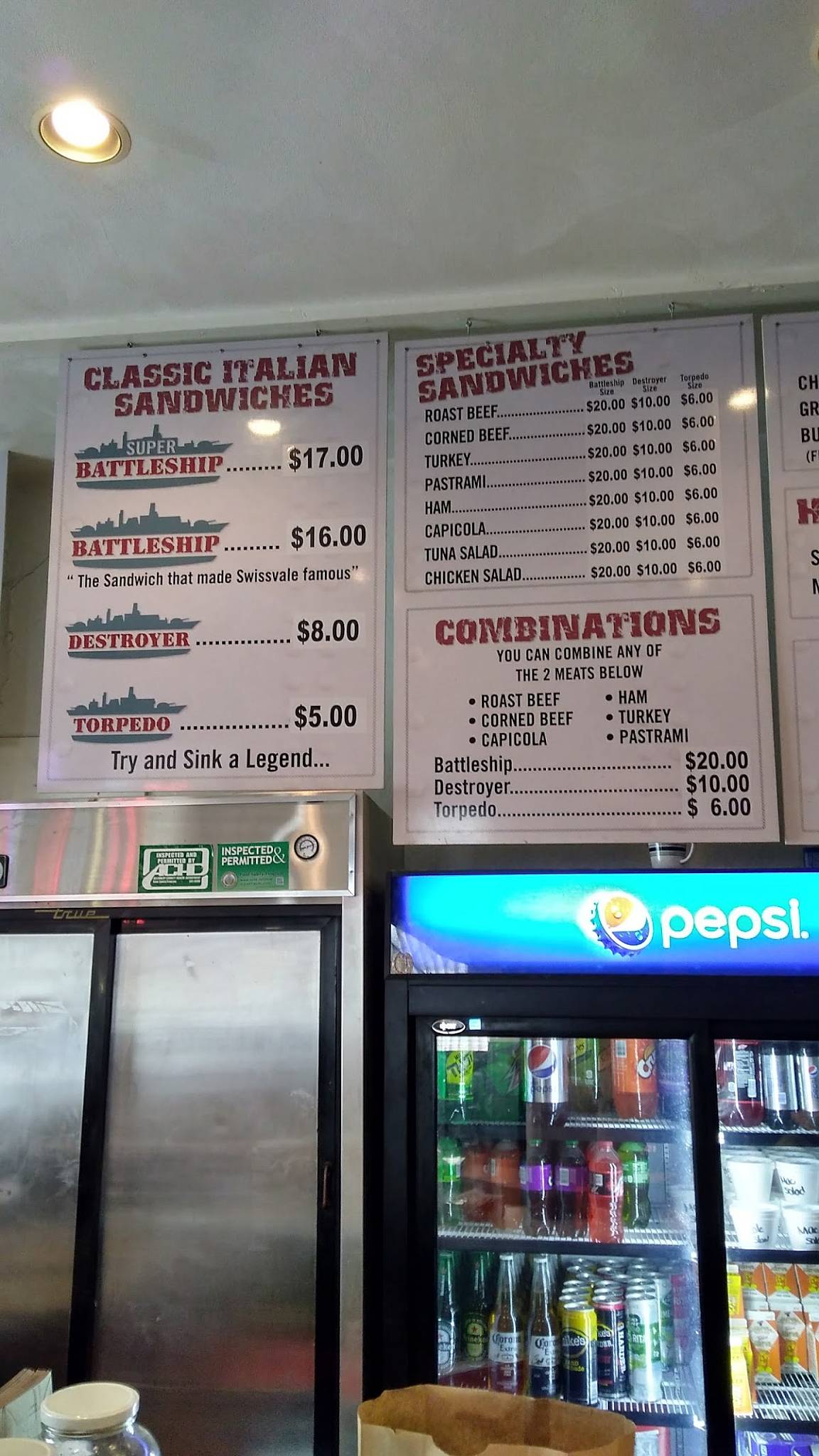 Menu at Triangle Bar & Grill, Pittsburgh