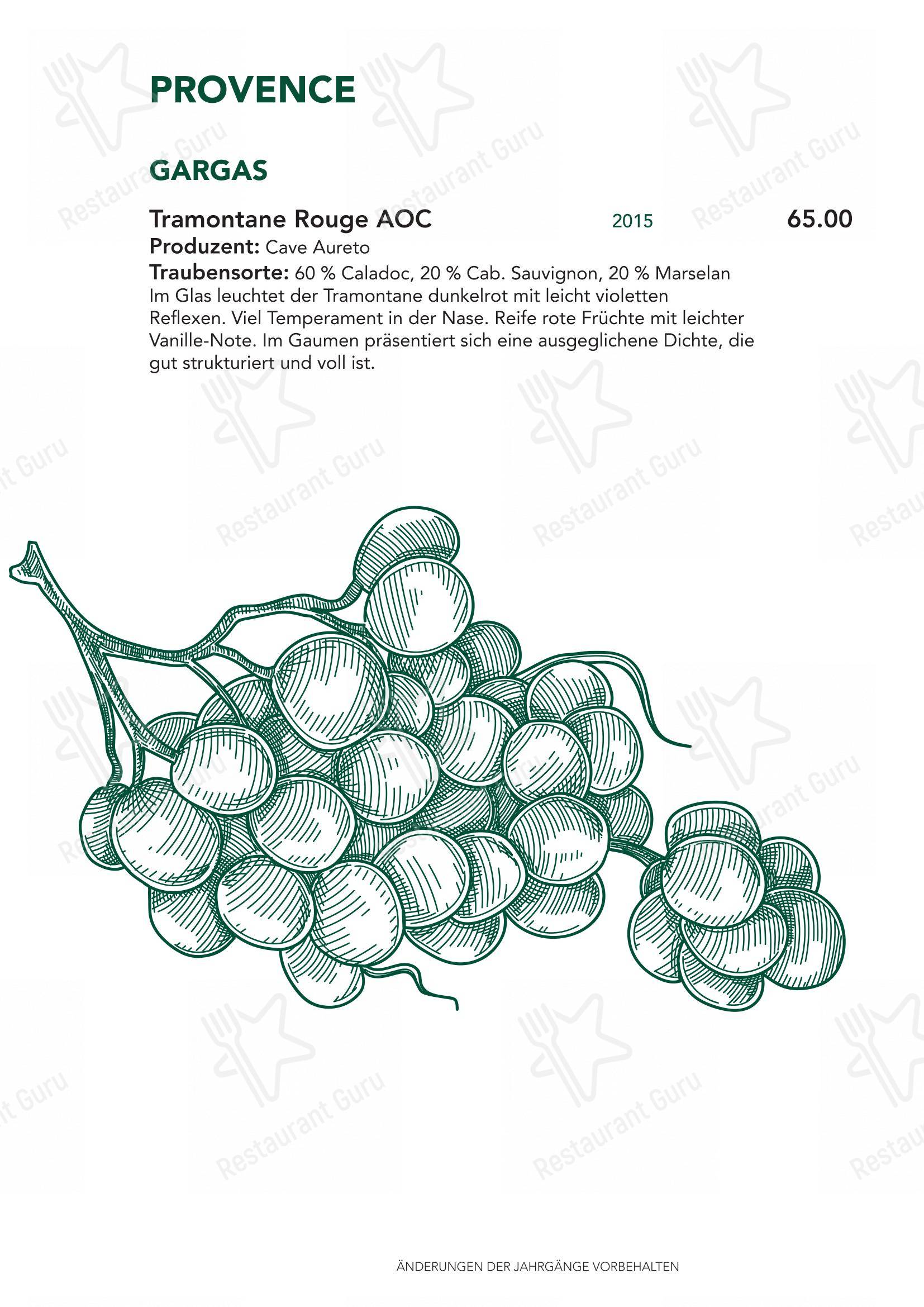 Крафт меню per Türmli Restaurant & Pizzeria in Sempach