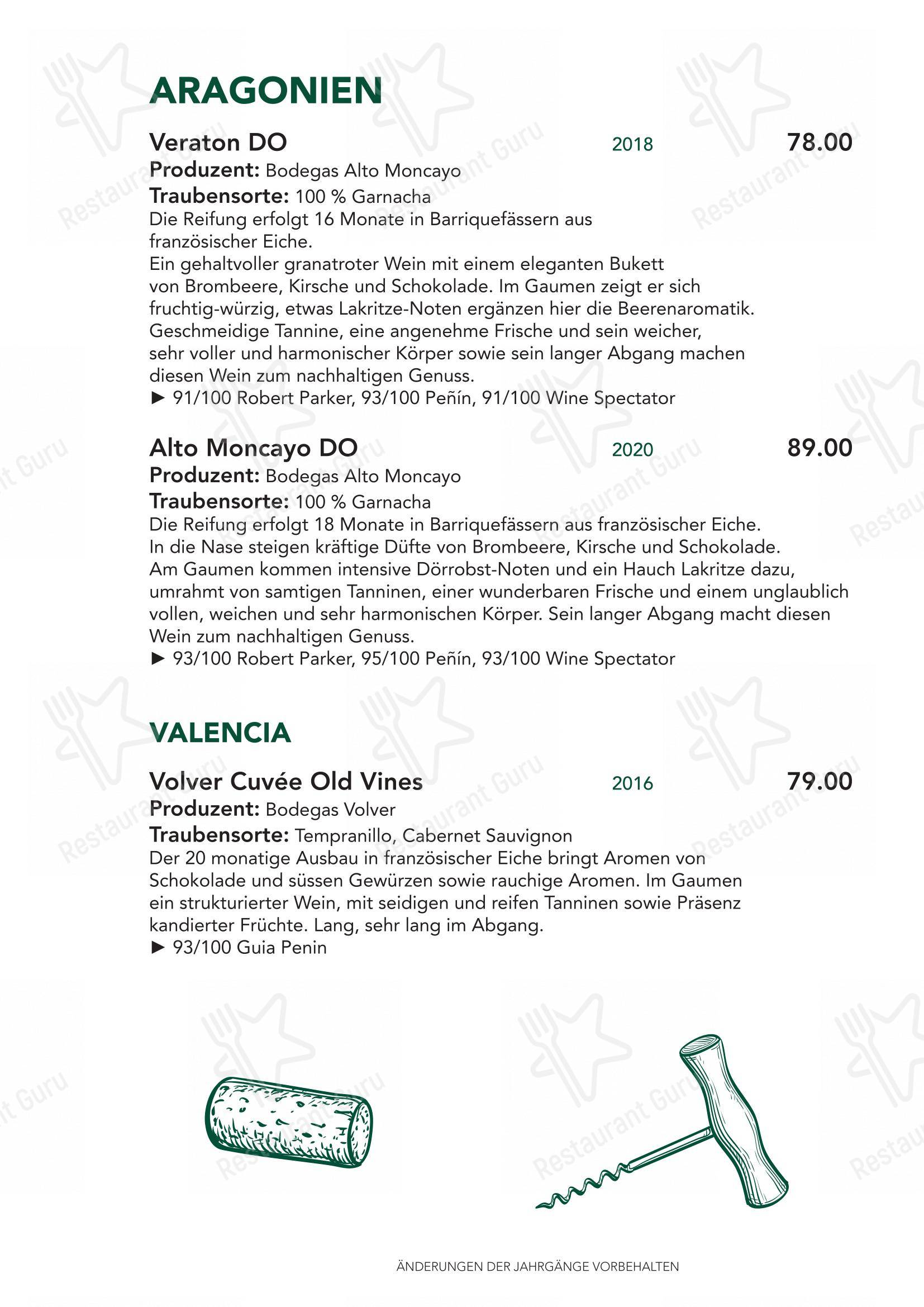 Крафт меню per Türmli Restaurant & Pizzeria in Sempach