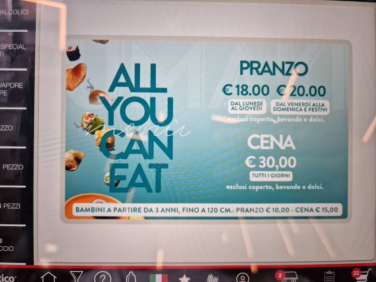 Menu di UMAKI SUSHI SALERNO 