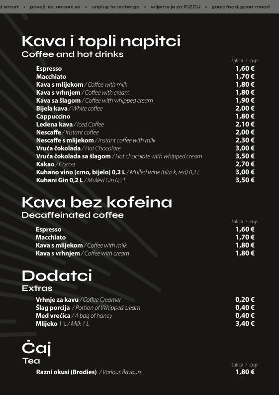 Menu di Unplugged Bar & Grill 