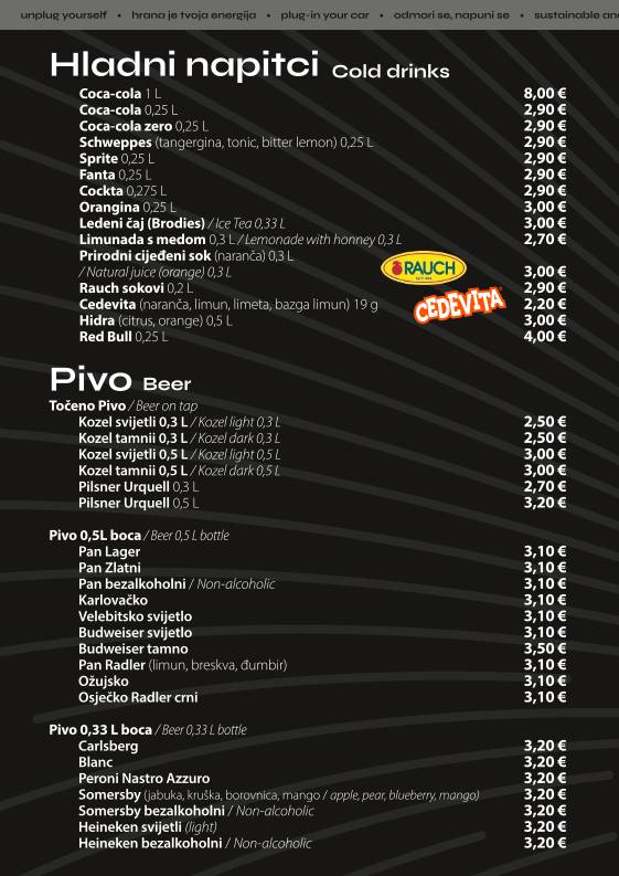 Menu di Unplugged Bar & Grill 