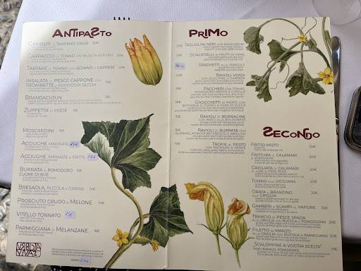 Menu di Urbicia Vivas Ristorante 