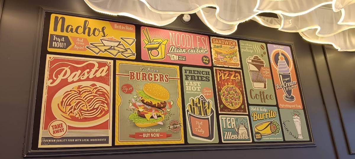 Vanilla cafe menu