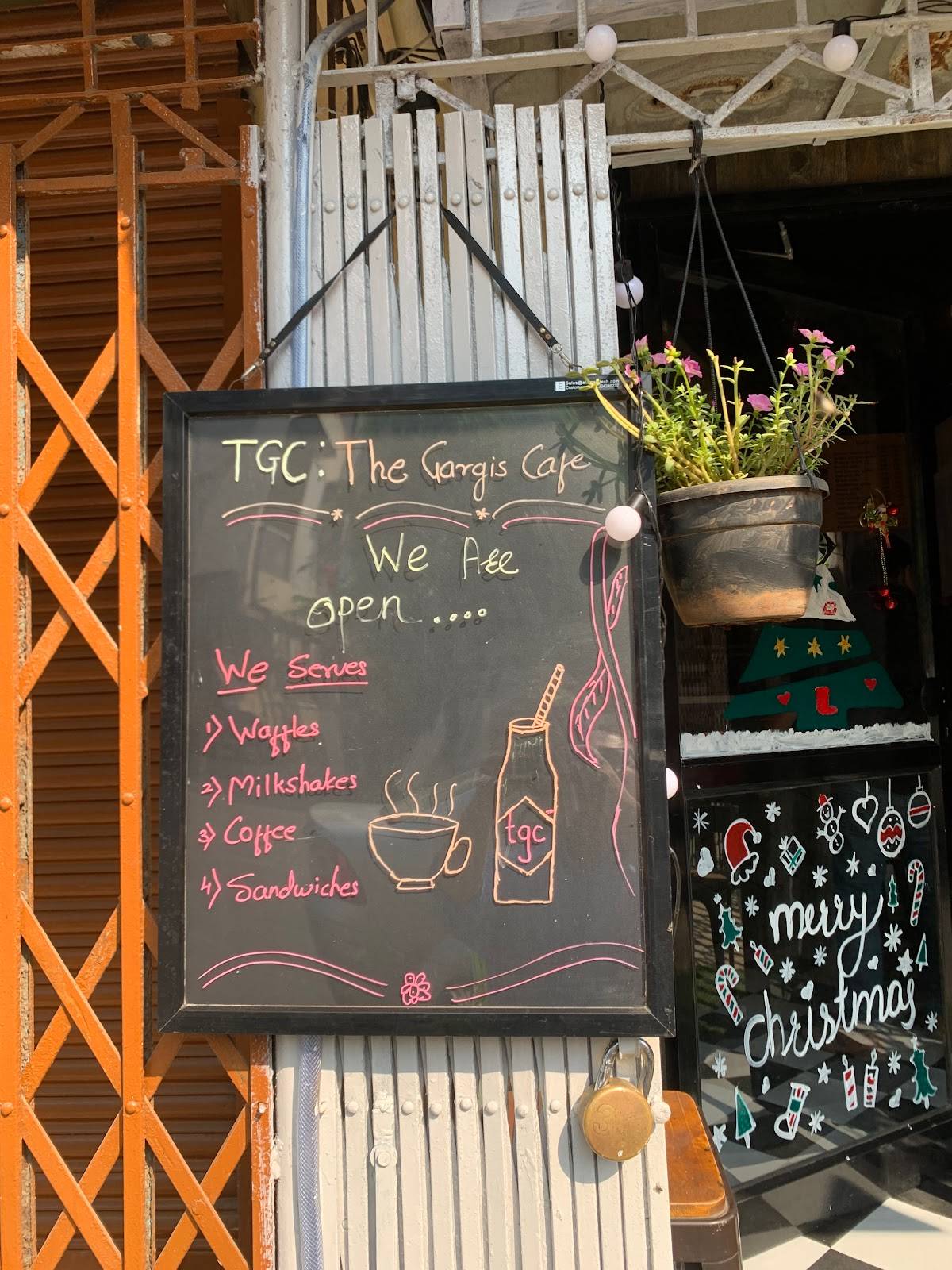 TGC : The Gargi's Café menu