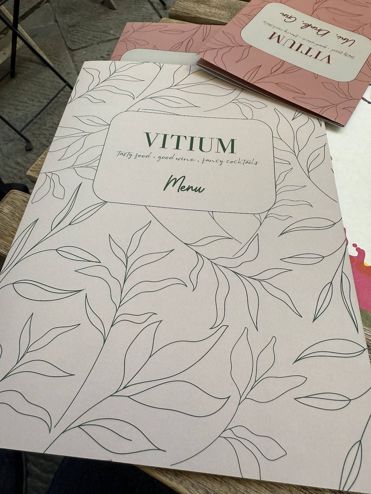 Menu di Vitium 