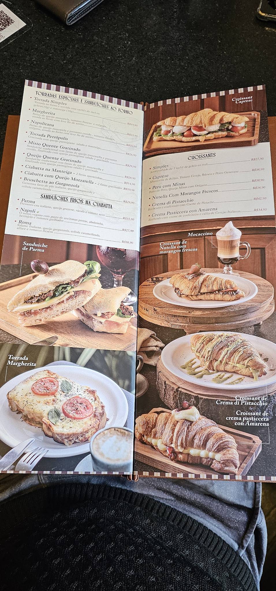 Viva Itália cardápio