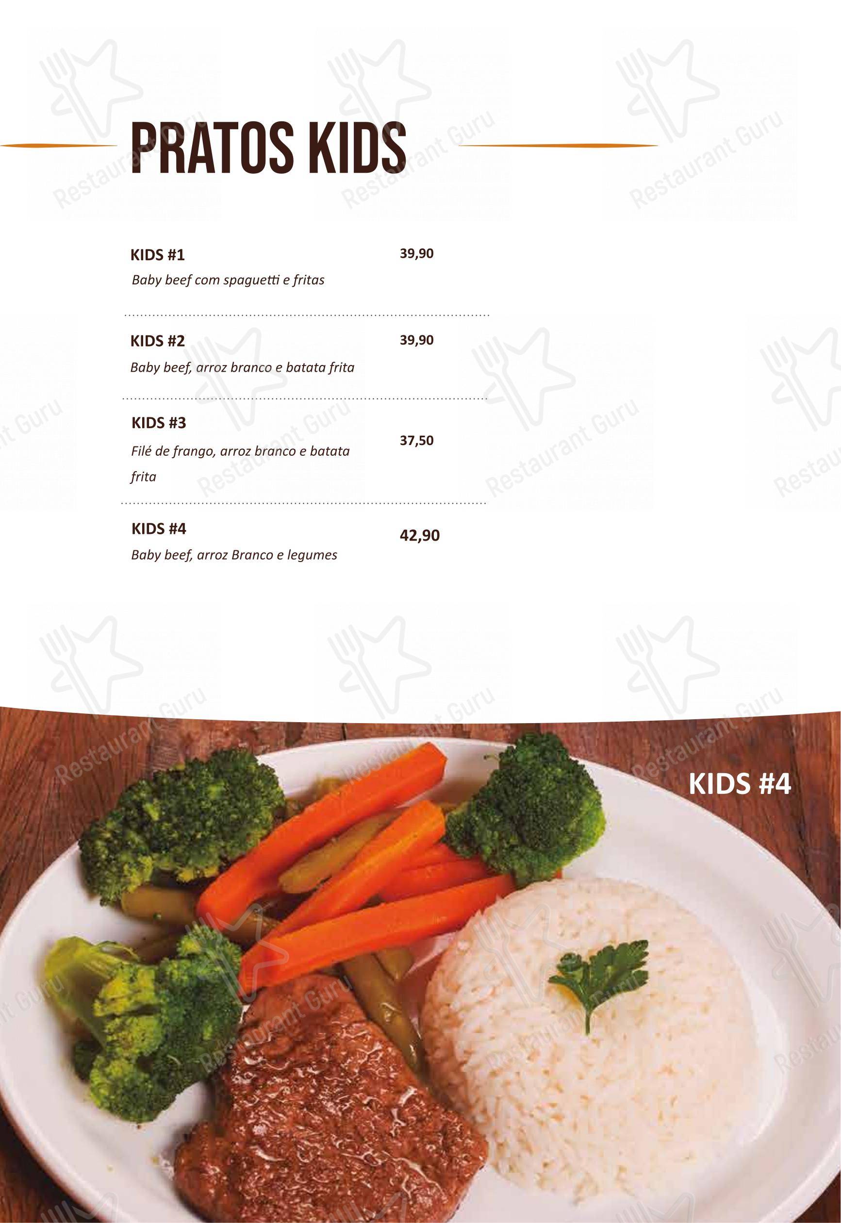 WO Brasa & Pizza em Valinhos - Menu bar