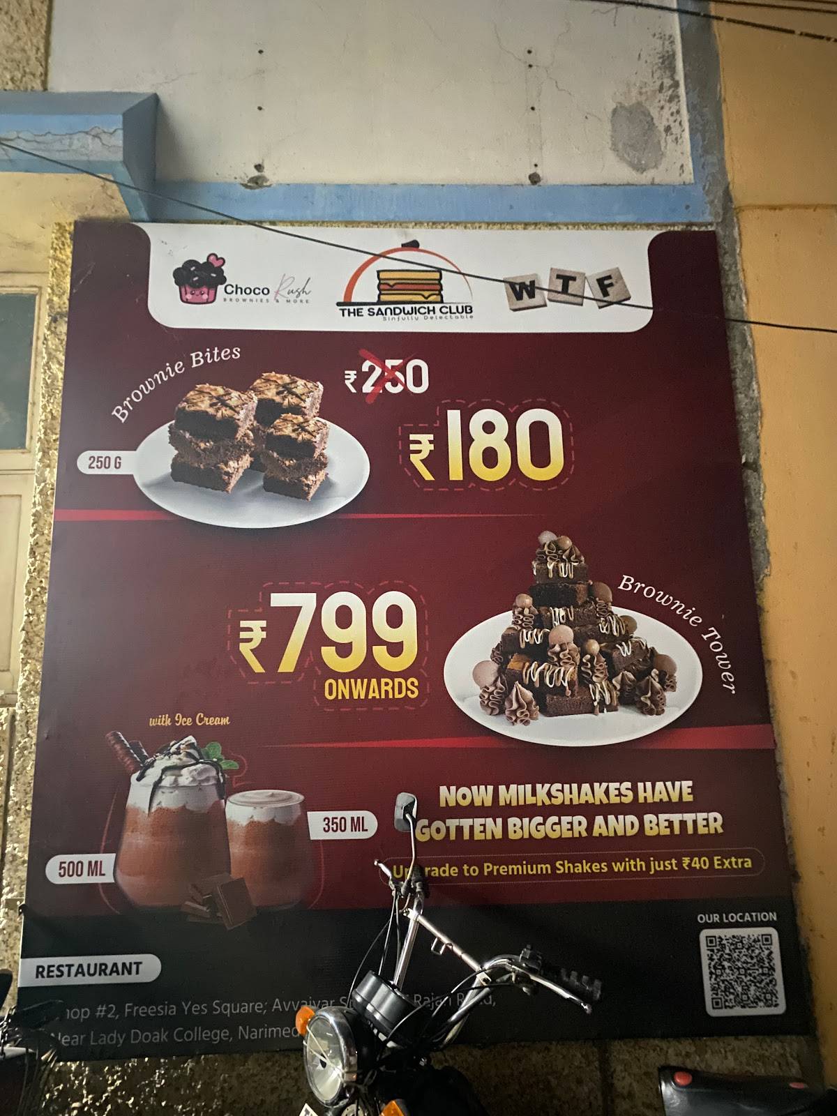 WTF menu