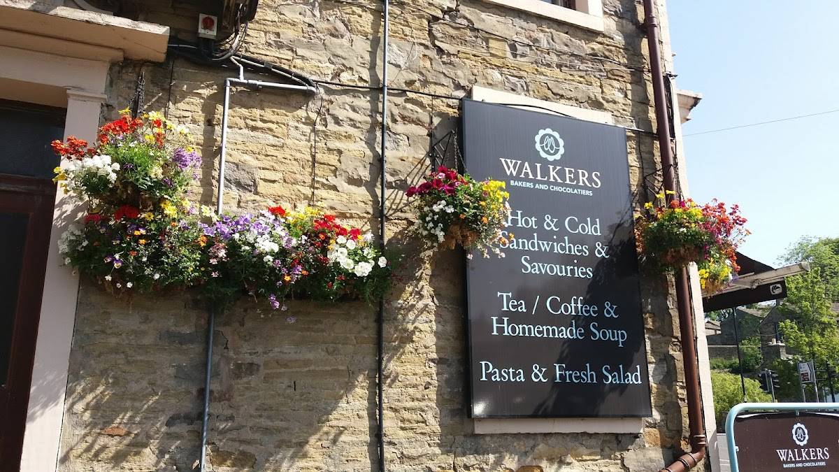 Menu at Walker’s Bakery, Skipton