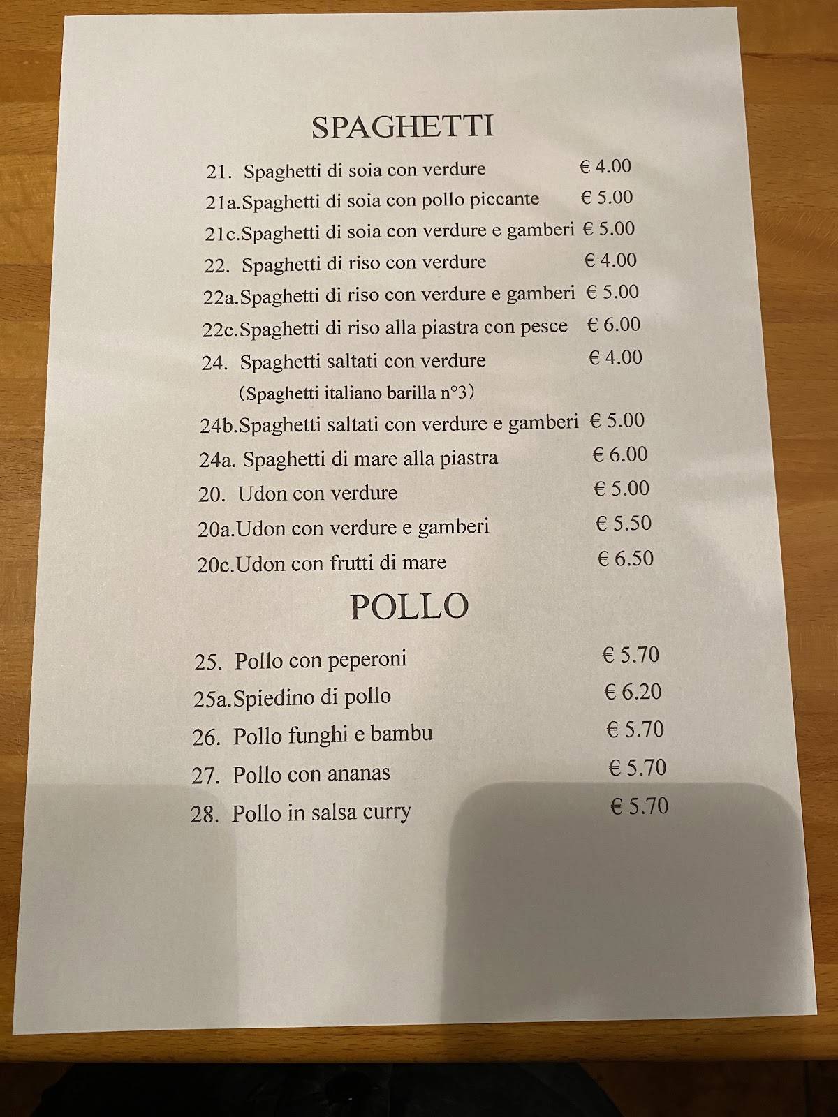 Menu di Wang Huanbin 