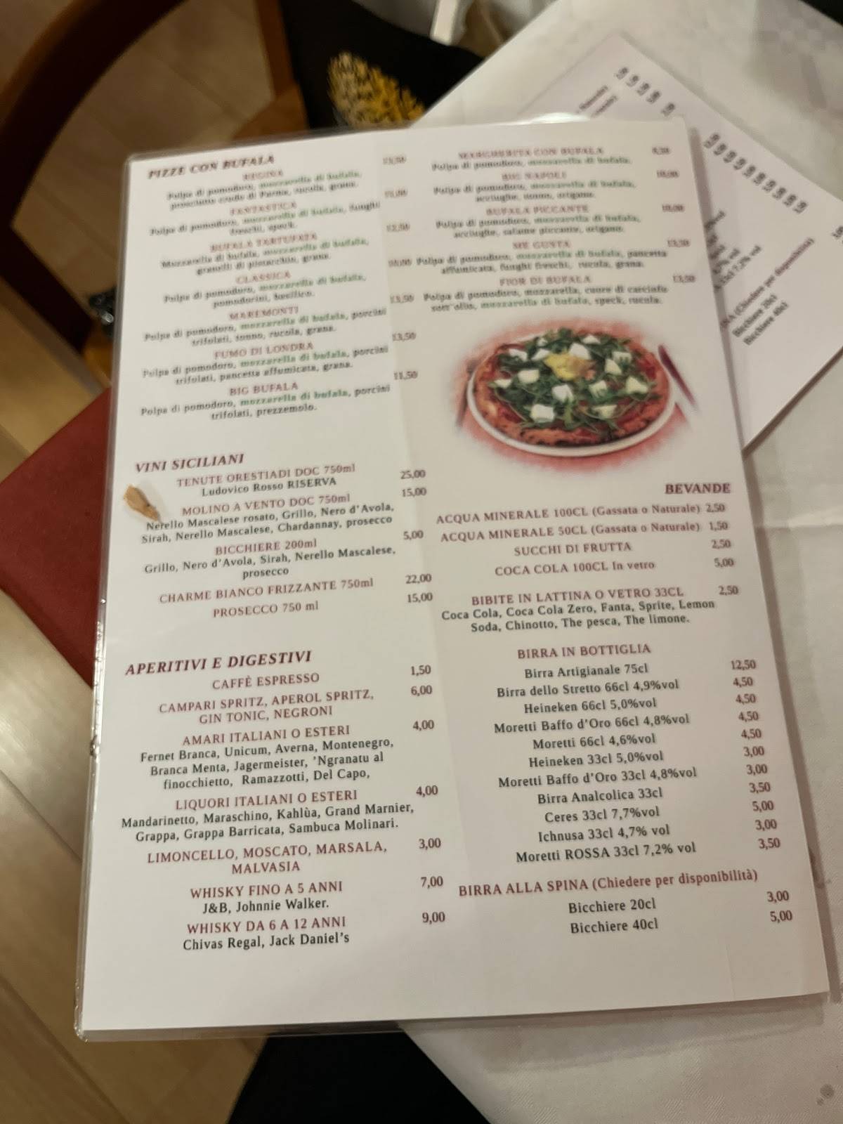 Menu di White Horse 