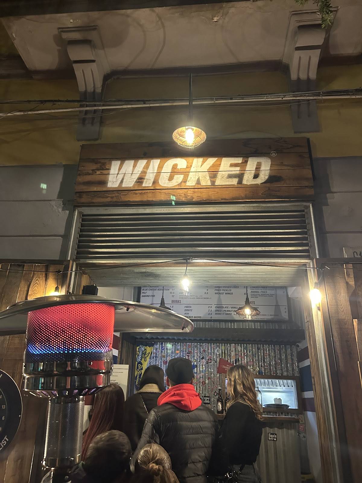 Menu di Wicked The Shack 