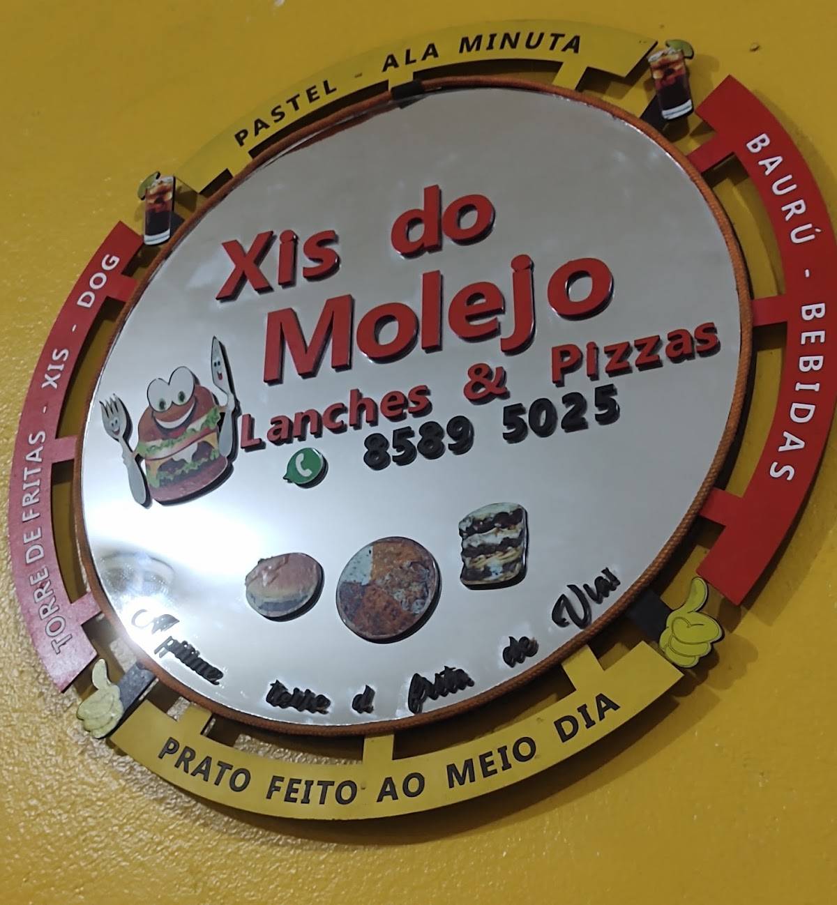 Xis do Molejo Lanches e Pizzas cardápio