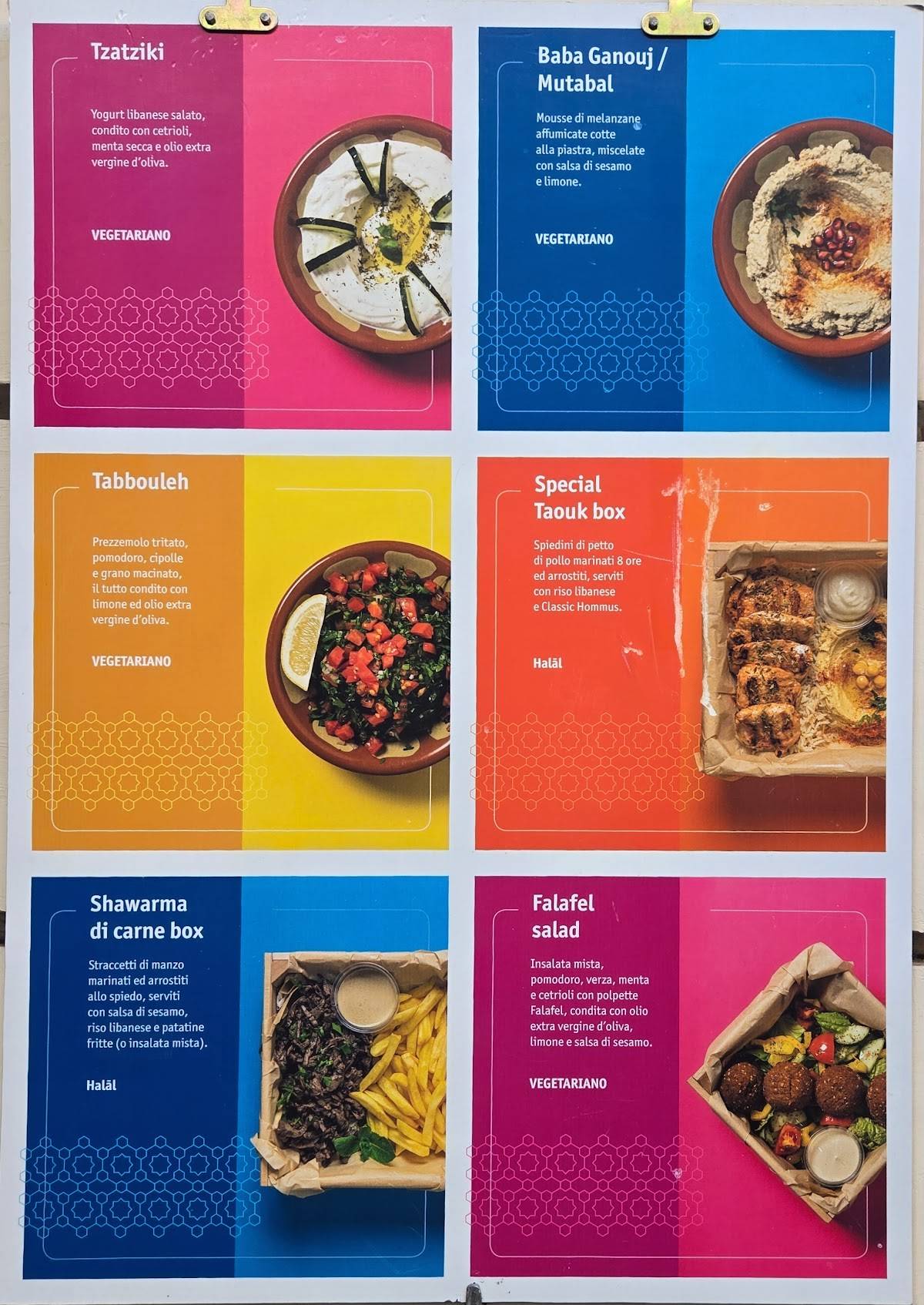 Menu di Yalla Yalla - Lebanese Street Food 