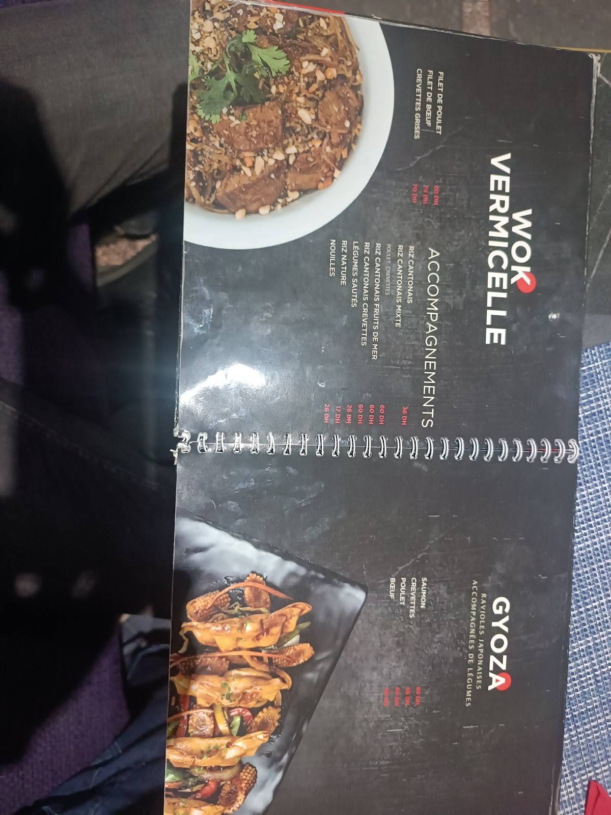 Menu de Yoka Sushi Agdal
