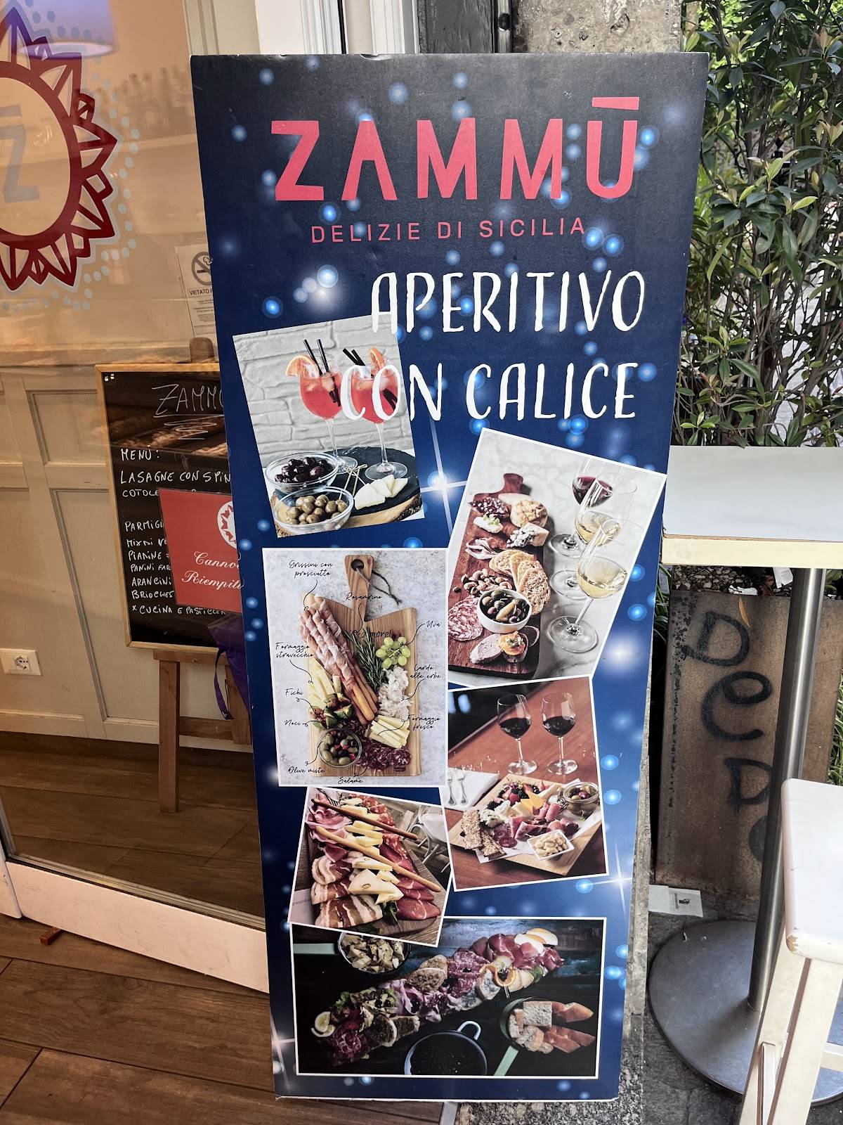 Menu di Zammù - Delizie di Sicilia 