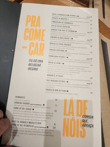 Zeh Cozinha cardápio