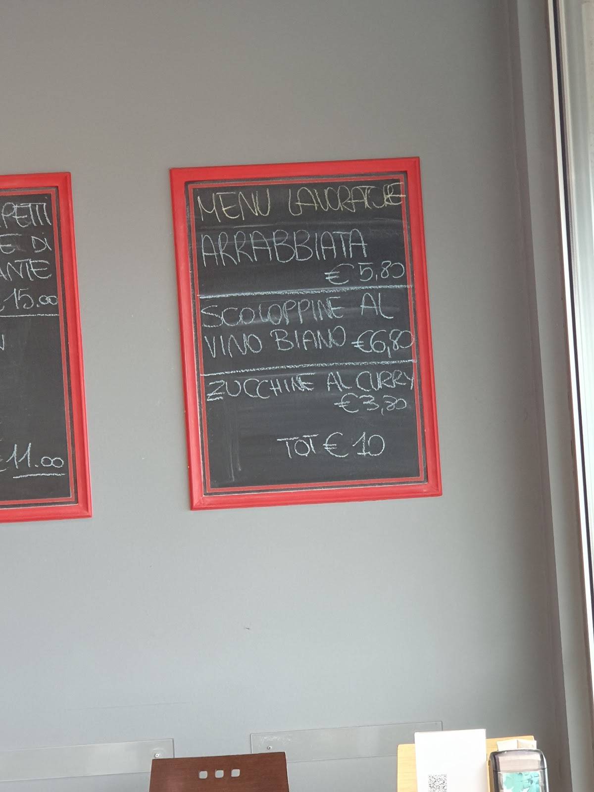 Menu di Zero 121 Caffè Ristoro 